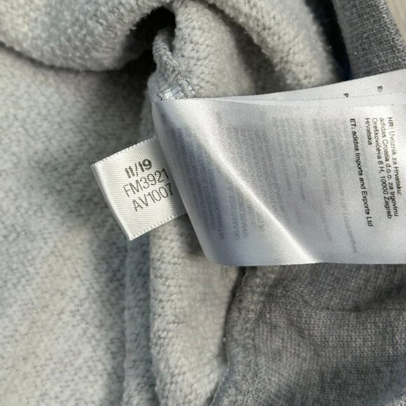 Adidas Originals Center Logo Men's Gray Crewneck Sweatshirt - Size Small - Picture 8 of 8